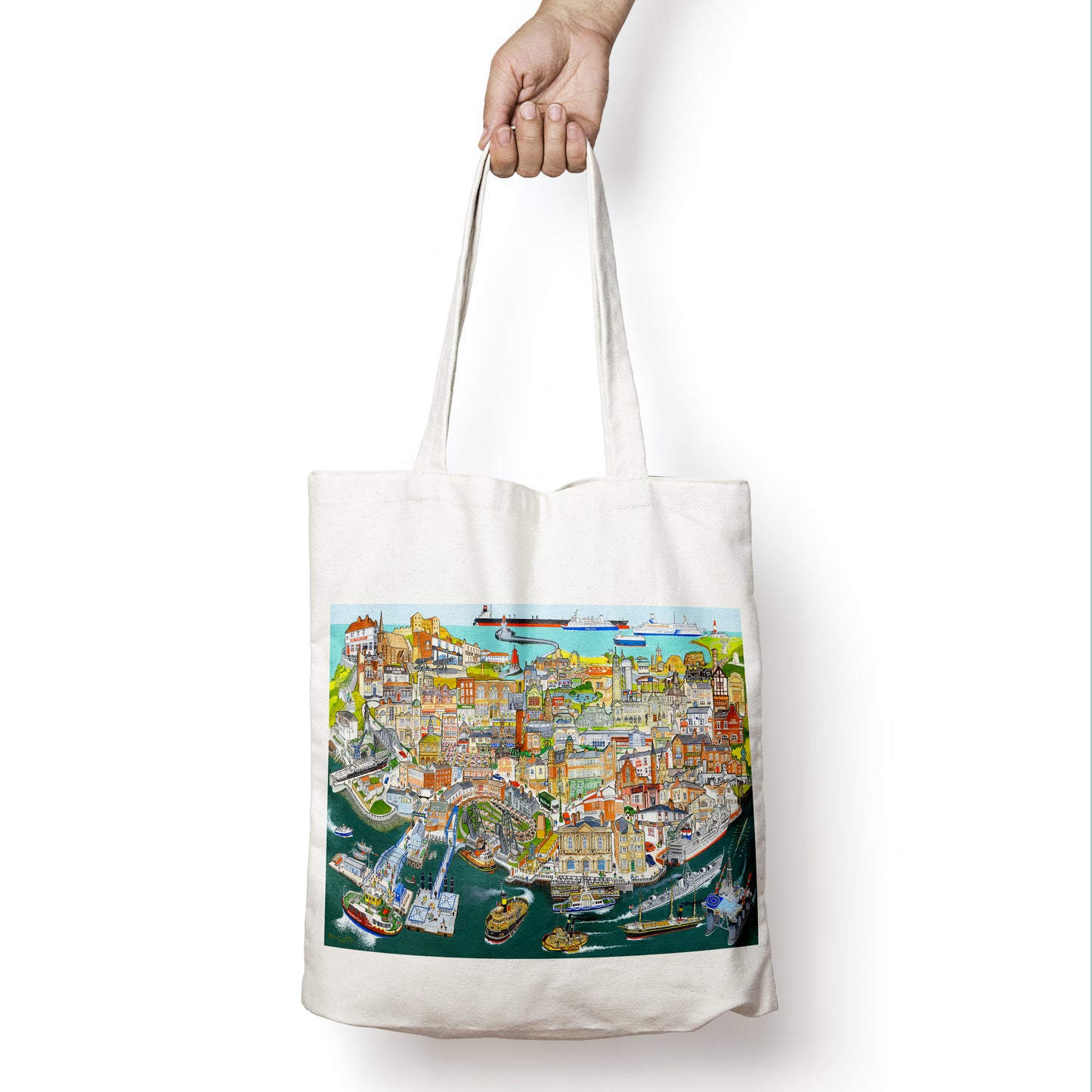 Tote Bag - Coal, Ships, Fish & Chips