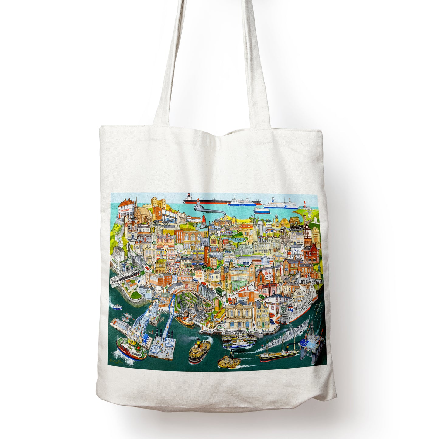 Tote Bag - Coal, Ships, Fish & Chips