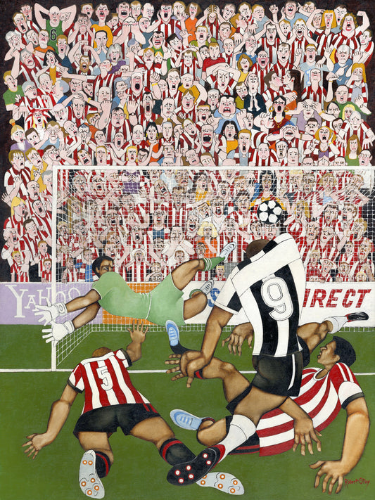 North East Football Art Prints / Personalised Gifts - Derby Day Home