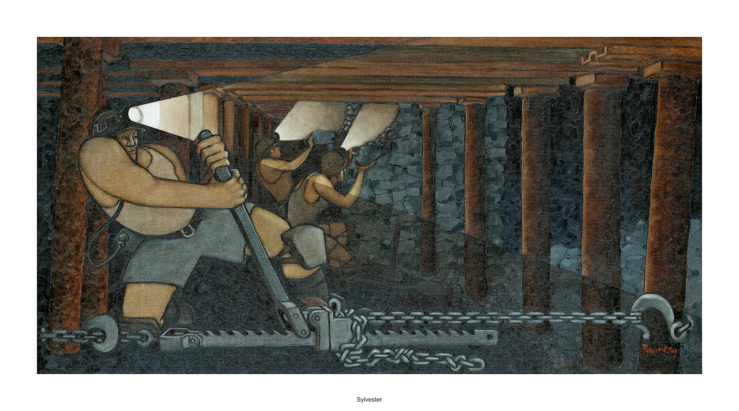 Coal Mining Prints - Sylvester