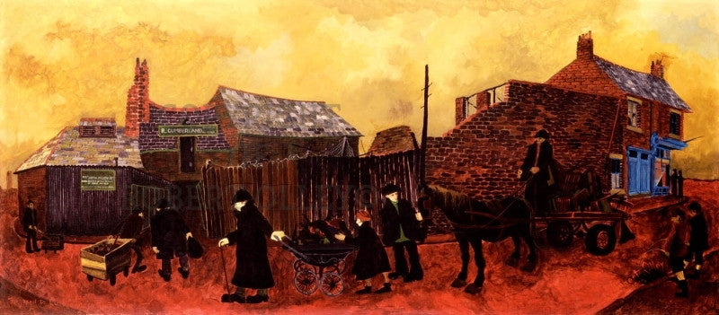 North East Art Prints - Cumberlands Scrap Yard