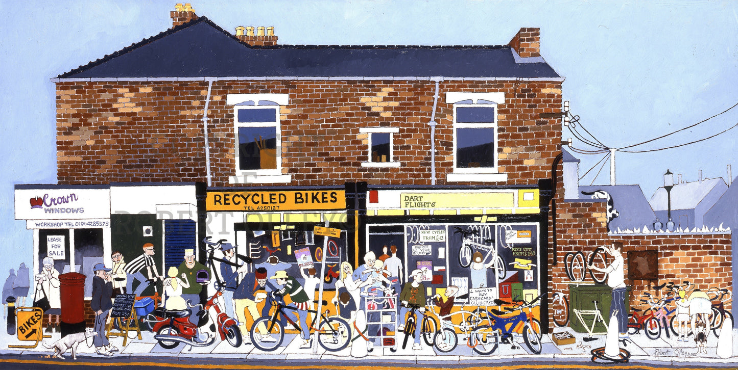 Recycled Bikes, Wharton Street, South Shields