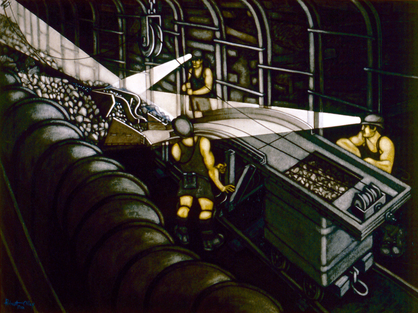 Coal Mining Prints - The Slusher