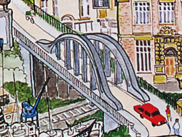 North East Art Prints / Personalised Gifts - Coal, Ships, Fish and Chips