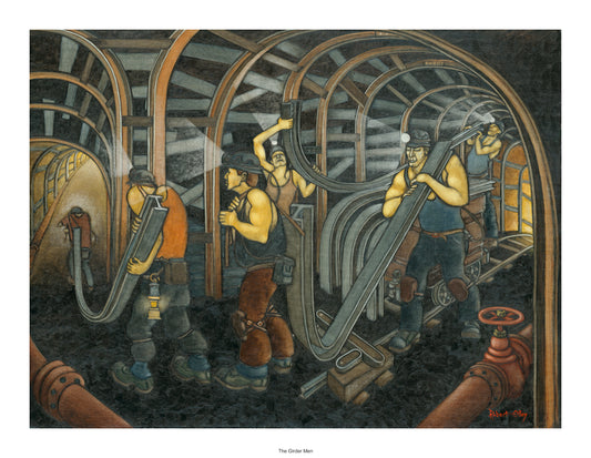 Coal Mining Prints - The Girder Men