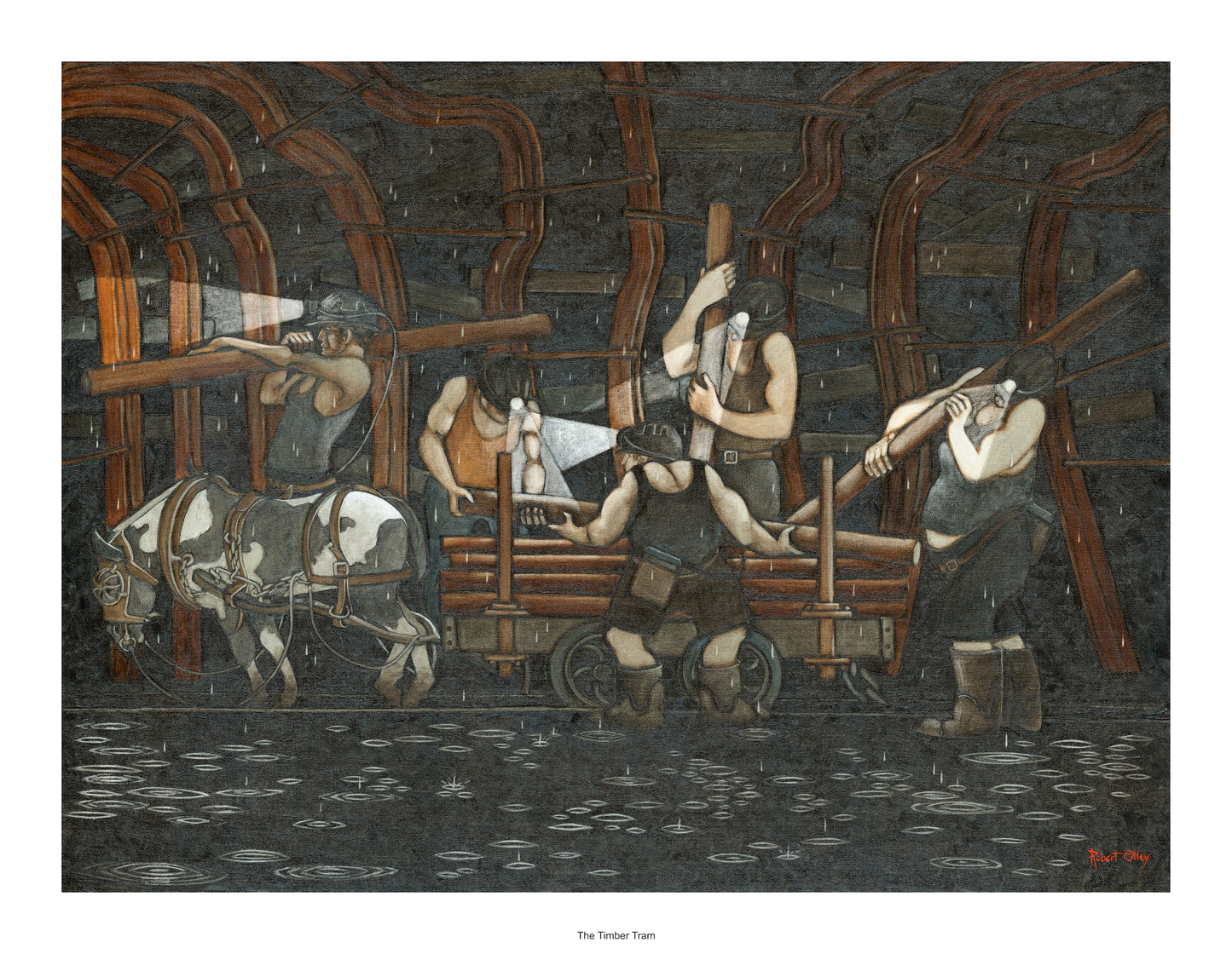 Coal Mining Prints - The Timber Tram