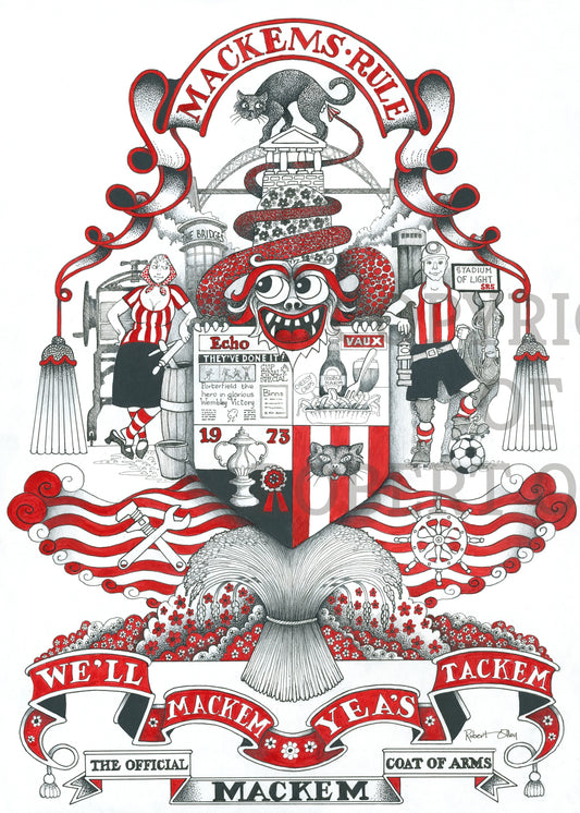 The Mackem Coat Of Arms