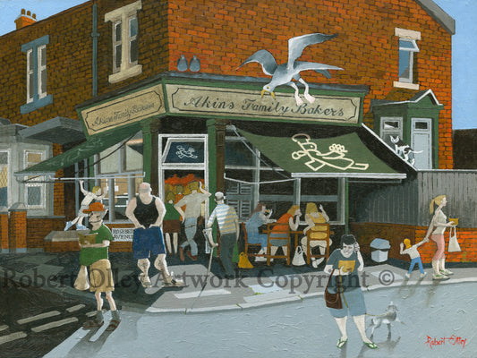 North East Art Prints - The Bakery