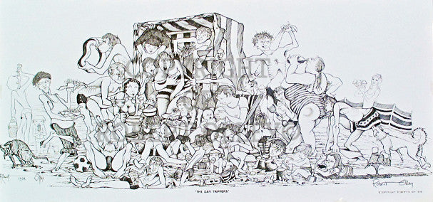 North East Art Prints - Day Trippers